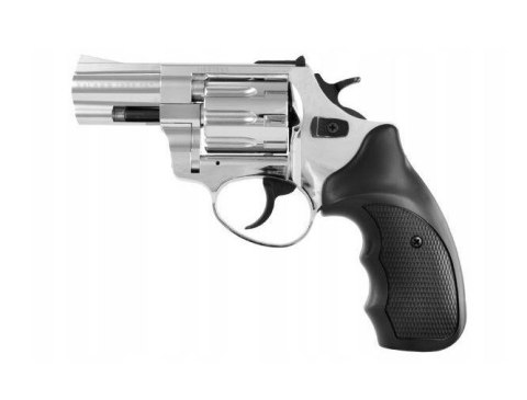 ZORAKI Rewolwer hukowy alarmowo sygnałowy ZORAKI R1-K6L BAS lufa 2,5" kal. .22 Long Blank chrom błysk (R1256MNP-BAS)
