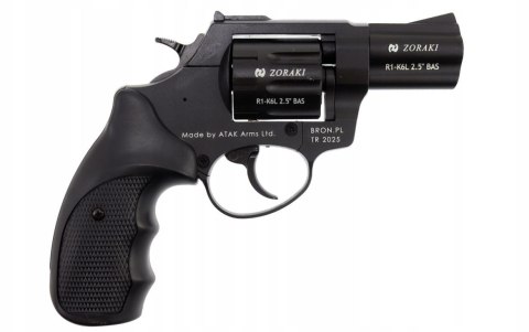 ZORAKI Rewolwer hukowy alarmowo sygnałowy ZORAKI R1-K6L BAS lufa 2,5" kal. .22 Long Blank czarny (R1256BMP-BAS) ZORAKI Rewolwer hukowy alarmowo sygnałowy ZORAKI R1-K6L BAS lufa 2,5" kal. .22 Long Blank czarny (R1256BMP-BAS)
