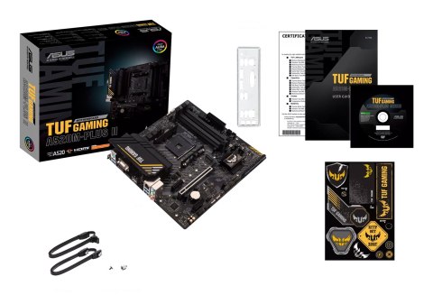 ASUS Płyta główna ASUS TUF GAMING A520M-PLUS II ASUS Płyta główna ASUS TUF GAMING A520M-PLUS II