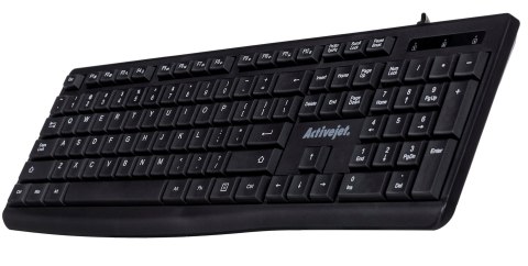 Activejet Activejet K-3803S Klawiatura przewodowa USB Activejet Activejet K-3803S Klawiatura przewodowa USB