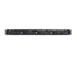 Asrock Platforma ASRock Rack (1U) Intel E-24XX/6300 (4xLFF, 2x1GbE, 2x10Gbe, IPMI, 1+1 450W)