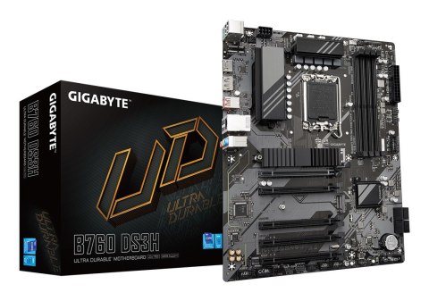 Gigabyte Płyta główna Gigabyte B760 DS3H (WYPRZEDAŻ) Gigabyte Płyta główna Gigabyte B760 DS3H (WYPRZEDAŻ)