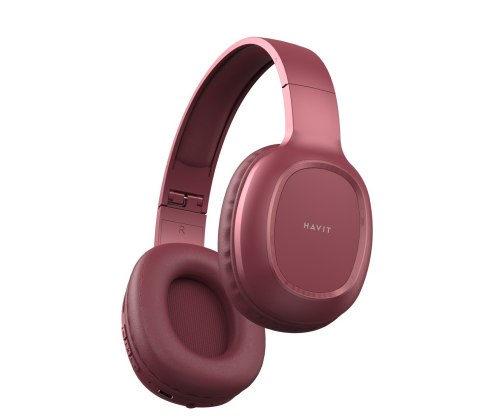 HAVIT Słuchawki bezprzewodowe nauszne Havit H2590BT Pro (czerwony) HAVIT Słuchawki bezprzewodowe nauszne Havit H2590BT Pro (czerwony)