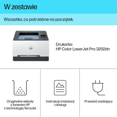 Hewlett-Packard DRUKARKA HP COLOR LASERJET PRO 3202dn Hewlett-Packard DRUKARKA HP COLOR LASERJET PRO 3202dn