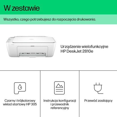 Hewlett-Packard HP DeskJet 2810e All-In-One 588Q0B (WYPRZEDAŻ) Hewlett-Packard HP DeskJet 2810e All-In-One 588Q0B (WYPRZEDAŻ)