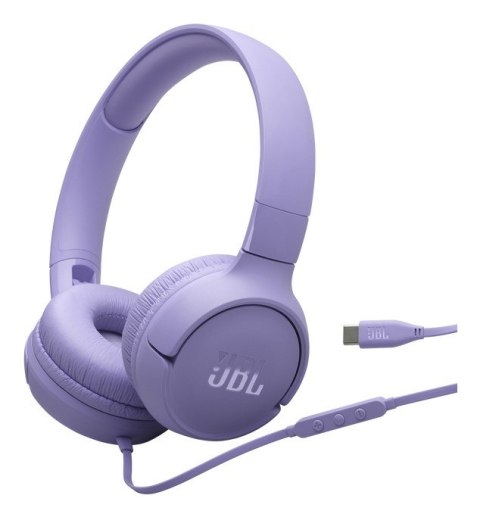 JBL Słuchawki nauszne JBL Tune520C USB-C Purple JBL Słuchawki nauszne JBL Tune520C USB-C Purple