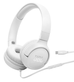 JBL Słuchawki nauszne JBL Tune520C USB-C White