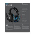 Logitech Słuchawki z mikrofonem Logitech 981-000770 (kolor czarny)
