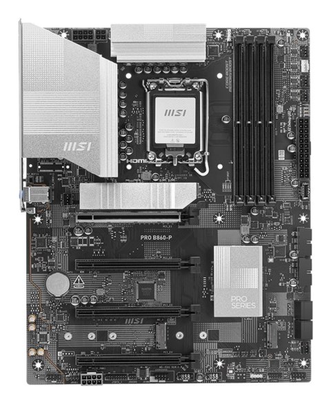 MSI Płyta głowna MSI PRO B860-P MSI Płyta głowna MSI PRO B860-P