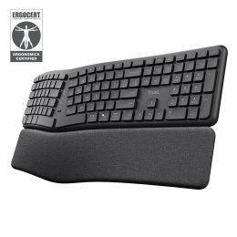 Trust Klawiatura ergonomiczna TRUST Keyra multidevice wireless