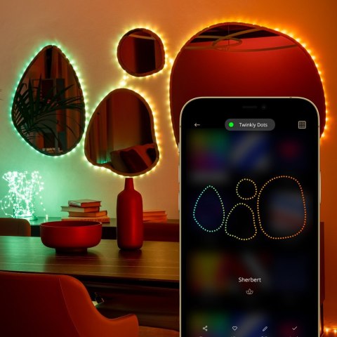 Twinkly Inteligentne lampki Twinkly Dots 60 RGB USB 3 m Twinkly Inteligentne lampki Twinkly Dots 60 RGB USB 3 m