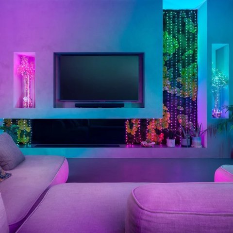 Twinkly Twinkly Candies - 200 Lampki w kształcie serc RGB LEDs, zielony przewód, USB-C Twinkly Twinkly Candies - 200 Lampki w kształcie serc RGB LEDs, zielony przewód, USB-C