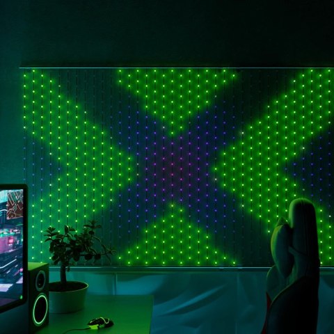 Twinkly Twinkly Matrix kurtyna świetlna 500 RGB 05 x 2.4 m Twinkly Twinkly Matrix kurtyna świetlna 500 RGB 05 x 2.4 m