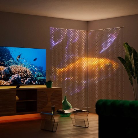 Twinkly Twinkly Matrix kurtyna świetlna 500 RGB 05 x 2.4 m Twinkly Twinkly Matrix kurtyna świetlna 500 RGB 05 x 2.4 m