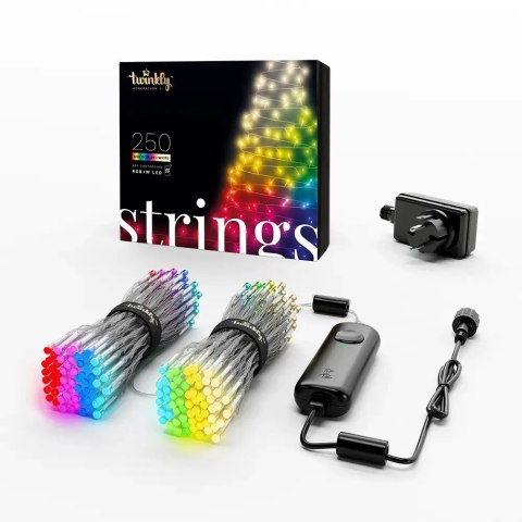 Twinkly Twinkly Strings - 250 RGB+W Ciąg świetlny, przezroczysty przewód, typ wtyczki F Twinkly Twinkly Strings - 250 RGB+W Ciąg świetlny, przezroczysty przewód, typ wtyczki F