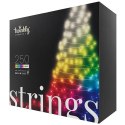 Twinkly Twinkly Strings - 250 RGB+W Ciąg świetlny, przezroczysty przewód, typ wtyczki F