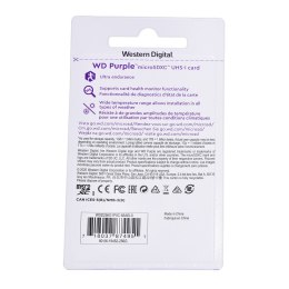 WD Karta pamięci WD Purple microSDXC WDD0256G1P0C (256GB; Class 10, Class U1)