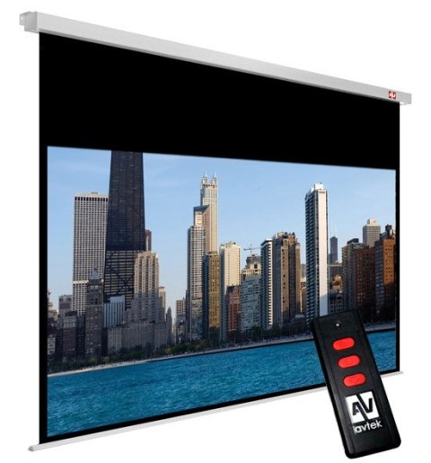 AVTEK Ekran projekcyjny elektryczny AVTEK ELECTRIC CINEMA 240 1EVE56 (sufitowy, ścienny; rozwijane elektrycznie; 230 x 129,5 cm; 16:9;