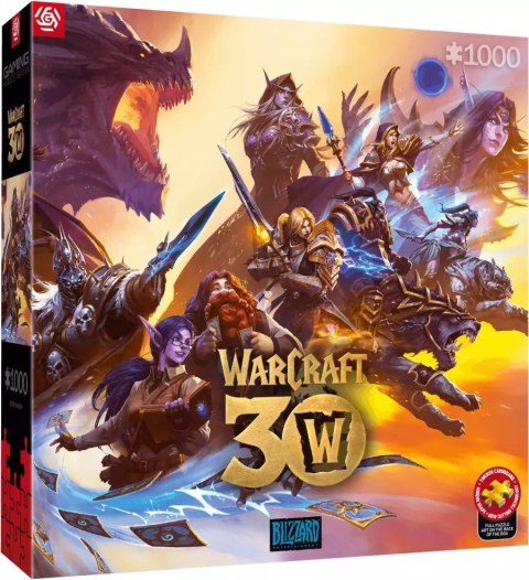 Cenega Publishing Puzzle Good Loot Gaming: Warcraft 30th Anniversary 1000 elementów Cenega Publishing Puzzle Good Loot Gaming: Warcraft 30th Anniversary 1000 elementów