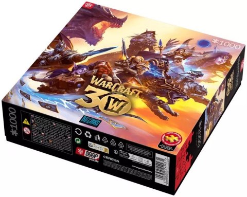 Cenega Publishing Puzzle Good Loot Gaming: Warcraft 30th Anniversary 1000 elementów Cenega Publishing Puzzle Good Loot Gaming: Warcraft 30th Anniversary 1000 elementów