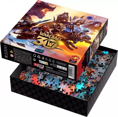 Cenega Publishing Puzzle Good Loot Gaming: Warcraft 30th Anniversary 1000 elementów Cenega Publishing Puzzle Good Loot Gaming: Warcraft 30th Anniversary 1000 elementów