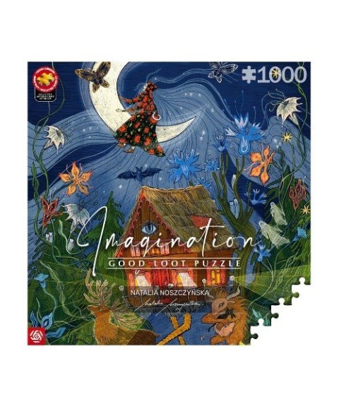 Cenega Publishing Puzzle Good Loot Imagination: Natalia Noszczyńska Słowiański Świat Nadchodzi / The Slavic World Is Coming 1000 elementów Cenega Publishing Puzzle Good Loot Imagination: Natalia Noszczyńska Słowiański Świat Nadchodzi / The Slavic World Is Coming 1000 elementów