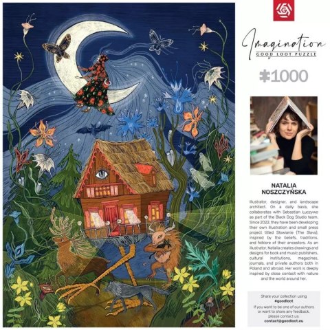 Cenega Publishing Puzzle Good Loot Imagination: Natalia Noszczyńska Słowiański Świat Nadchodzi / The Slavic World Is Coming 1000 elementów Cenega Publishing Puzzle Good Loot Imagination: Natalia Noszczyńska Słowiański Świat Nadchodzi / The Slavic World Is Coming 1000 elementów