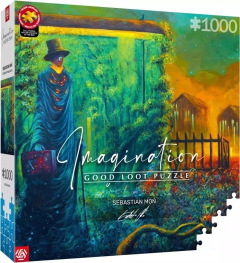Cenega Publishing Puzzle Good Loot Imagination: Sebastian Moń Stationary Traveller II 1000 elementów Cenega Publishing Puzzle Good Loot Imagination: Sebastian Moń Stationary Traveller II 1000 elementów