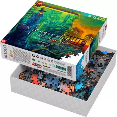 Cenega Publishing Puzzle Good Loot Imagination: Sebastian Moń Stationary Traveller II 1000 elementów Cenega Publishing Puzzle Good Loot Imagination: Sebastian Moń Stationary Traveller II 1000 elementów