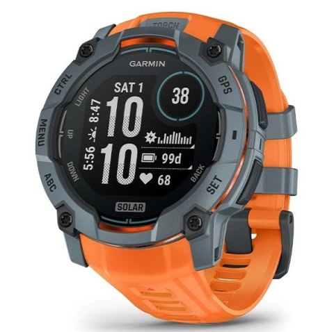 Garmin Zegarek Garmin Instinct 3 50mm SOLAR Twilight Solstice