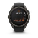 Garmin Zegarek sportowy Garmin Fenix 8 Solar Sapphire Titanium Carbon Grey DLC 51mm Czarny