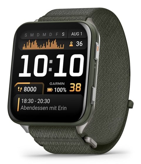 Garmin Zegarek sportowy Garmin Venu X1 AMOLED 51mm Moss/Zielony Garmin Zegarek sportowy Garmin Venu X1 AMOLED 51mm Moss/Zielony