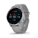 Garmin Zegarek sportowy Garmin Venu 2 Plus AMOLED 43mm Srebrny
