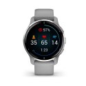 Garmin Zegarek sportowy Garmin Venu 2 Plus AMOLED 43mm Srebrny