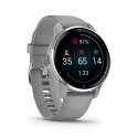 Garmin Zegarek sportowy Garmin Venu 2 Plus AMOLED 43mm Srebrny