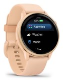 Garmin Zegarek sportowy Garmin Vivoactive 6 AMOLED 42mm Metallic Pink Dawn/Różowy