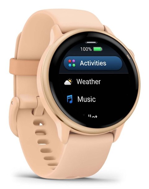 Garmin Zegarek sportowy Garmin Vivoactive 6 AMOLED 42mm Metallic Pink Dawn/Różowy Garmin Zegarek sportowy Garmin Vivoactive 6 AMOLED 42mm Metallic Pink Dawn/Różowy