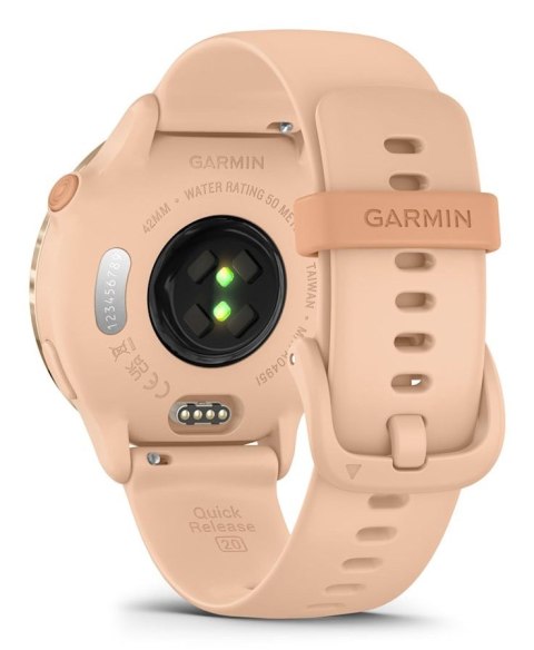 Garmin Zegarek sportowy Garmin Vivoactive 6 AMOLED 42mm Metallic Pink Dawn/Różowy Garmin Zegarek sportowy Garmin Vivoactive 6 AMOLED 42mm Metallic Pink Dawn/Różowy