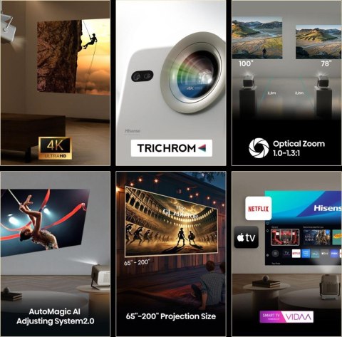 HISENSE PROJEKTOR HISENSE M2PRO LASER 4K HISENSE PROJEKTOR HISENSE M2PRO LASER 4K