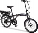 HUFFY Rower elektryczny składany Snapp City-E Grafit