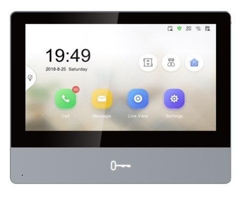 Hikvision MONITOR WIDEODOMOFONU HIKVISION DS-KH8350-TE1