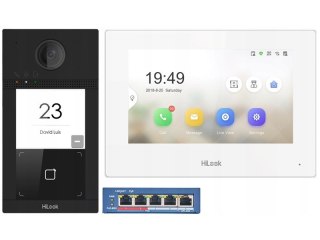 Hikvision Zestaw wideodomofonowy IP Hilook IP-VIS-Pro-W (WYPRZEDAŻ)