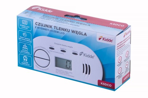 Kidde Czujnik tlenku węgla LCD K5DCO Kidde Kidde Czujnik tlenku węgla LCD K5DCO Kidde