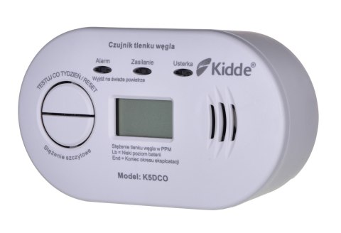 Kidde Czujnik tlenku węgla LCD K5DCO Kidde Kidde Czujnik tlenku węgla LCD K5DCO Kidde
