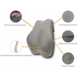 MDH Poduszka lędźwiowa- Shape&Rest memory lumbar pillo