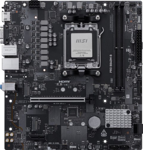 MSI Płyta główna MSI PRO B840M-B MSI Płyta główna MSI PRO B840M-B