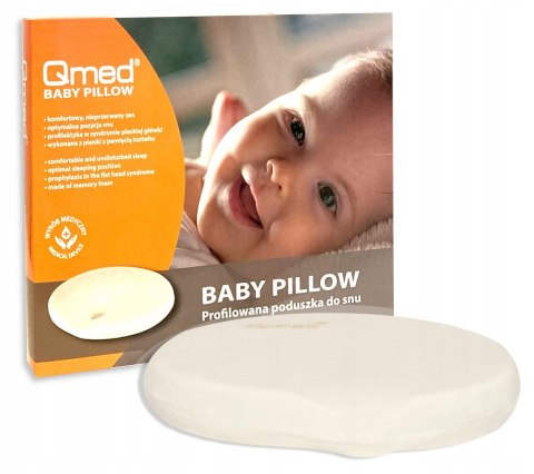 Qmed Korekcyjna poduszka ortopedyczna dla dzieci - QMED BABY PILLOW Qmed Korekcyjna poduszka ortopedyczna dla dzieci - QMED BABY PILLOW