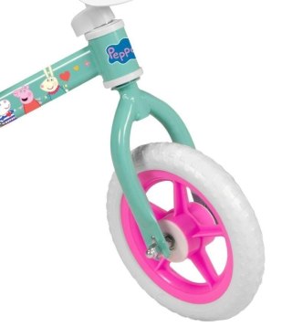 TOIMSA Rowerek biegowy 10" Świnka Peppa zielony 198 Green
