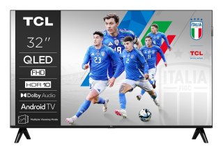 TCL Telewizor TCL 32S59K QLED 32'' Full HD Android TV Dolby Digital Plus DVB-T2 Metaliczny