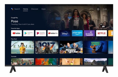 TCL Telewizor TCL 40FHD7900 LED 40'' Full HD Android TV Dolby Digital Plus DVB-T2 Czarny TCL Telewizor TCL 40FHD7900 LED 40'' Full HD Android TV Dolby Digital Plus DVB-T2 Czarny